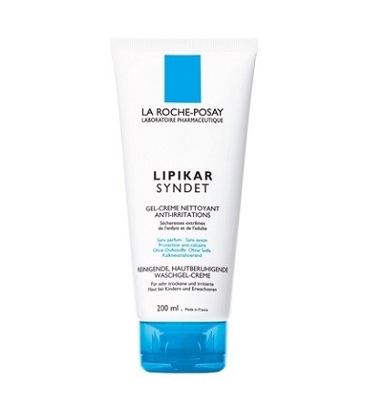 LA ROCHE-POSAY LABORATOIRE PHARMACEUTIQUE L I P I K A R S Y N D E T CREMA GEL PULENTE ANTI-IRRITAZIONI Prodotto detergente/struccante per il viso. Formato Tubo da 200 ml Cod. 7268110