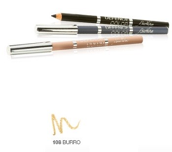 BioNike DEFENCE COLOR Matita Interno ed Esterno Occhi Kohl&Kajal Prodotto morbido, scorrevole e facilmente sfumabile. La sua formula è stata appositamente studiata per essere applicata anche sulla rim