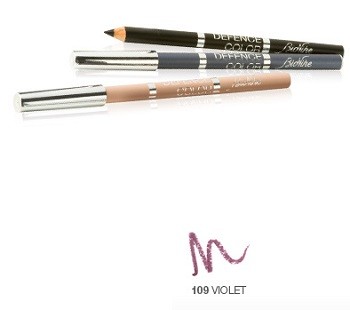 BioNike DEFENCE COLOR Matita Interno ed Esterno Occhi Kohl&Kajal Prodotto morbido, scorrevole e facilmente sfumabile. La sua formula è stata appositamente studiata per essere applicata anche sulla rim