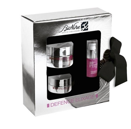 BioNike DEFENCE ELIXAGE Cofanetto Natale Velours - Rigenerare e nutrire Crema nutri-rigenerante. Contiene l'esclusivo conplesso Subli-FACE, un concentrato di fattori vitaminici ricostituenti e potenti