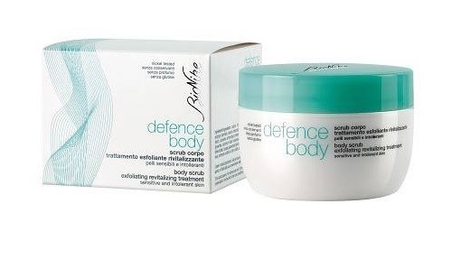 BioNike defence body scrub corpo trattamento esfoliante rivitalizzante pelli sensibili e intolleranti Formato Vasetto da 200 ml Cod. 389