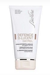 BioNike ||DEFENCE|| || B-LUCENT || DAY PEEL Detergente cremoso a risciacquo che rimuove le impurità dalla pelle e, grazie a un delicato effetto esfoliante, dona al viso immediata freschezza e luminosi