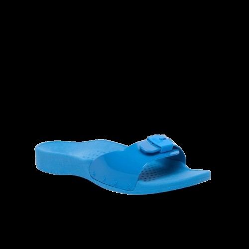 SCHOLL SUN PVC W PETROLIO