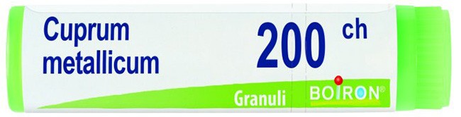 CUPRUM METALLICUM 200 CH
