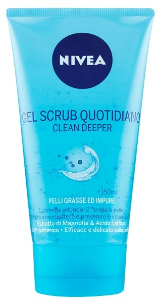 NIVEA CLEAN DEEPER GEL SCRUB QUOTIDIANO