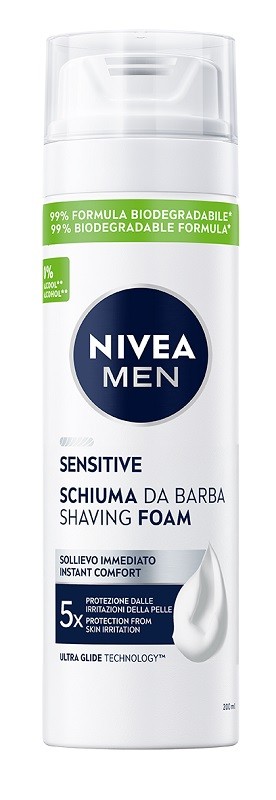 NIVEA MEN SENSITIVE SCHIUMA DA BARBA