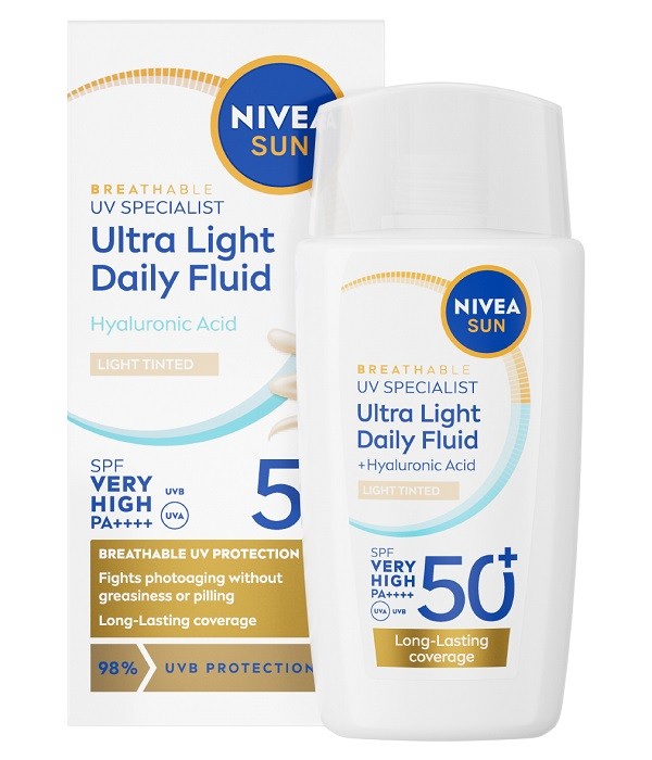 NIVEA SUN REATHABLE UV SPECIALIST LIGHT TINTED SPF50+