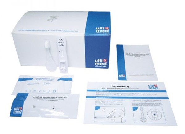 2019-nCoV Ag Saliva Rapid Test Card (Immunocromatografico)