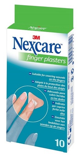 3M Nexcare finger planters Indicato per coprire ferite sulle dita Formato 10 pezzi. Cod. NFP001W