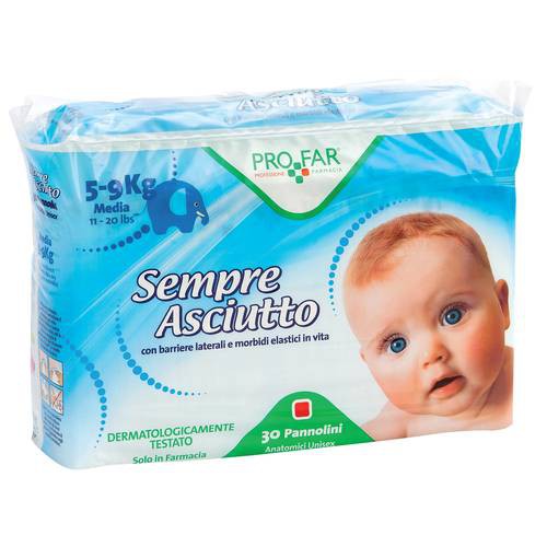 SEMPRE ASCIUTTO 5/9KG M 30PZ