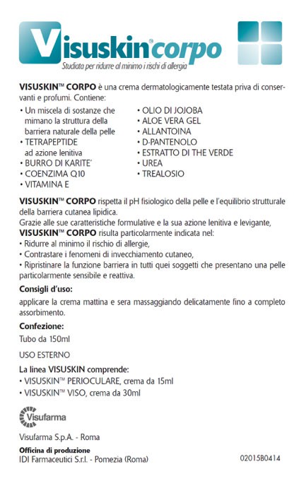 VISUSKIN CREMA CORPO 150ML