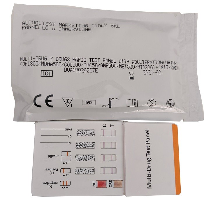 AMI-DUA174 R 7 Multi-Drug Rapid Test Panel (Urina)
