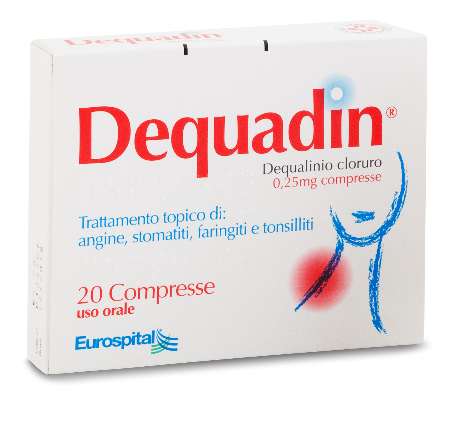 DEQUADIN*20CPR 0,25MG