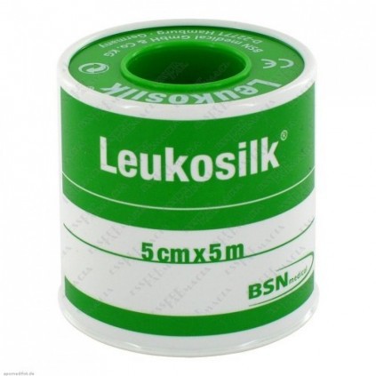 CER ROC LEUKOSILK 5X500CM