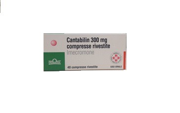 CANTABILIN*40CPR RIV 300MG