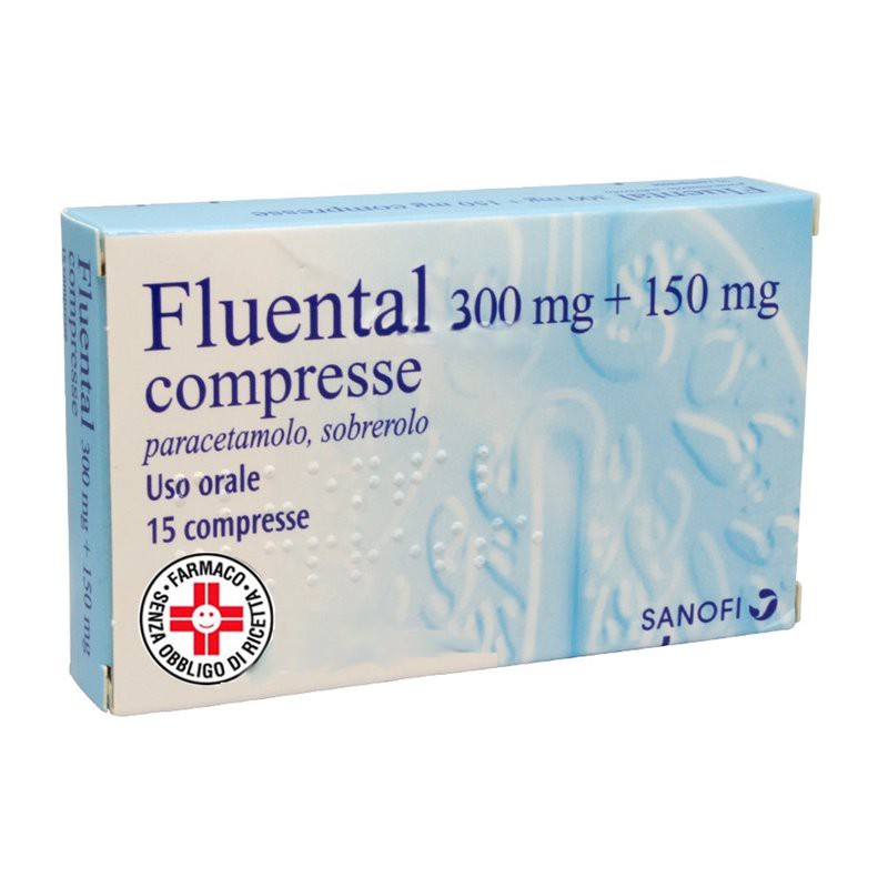 FLUENTAL*AD 15CPR 300MG+150MG