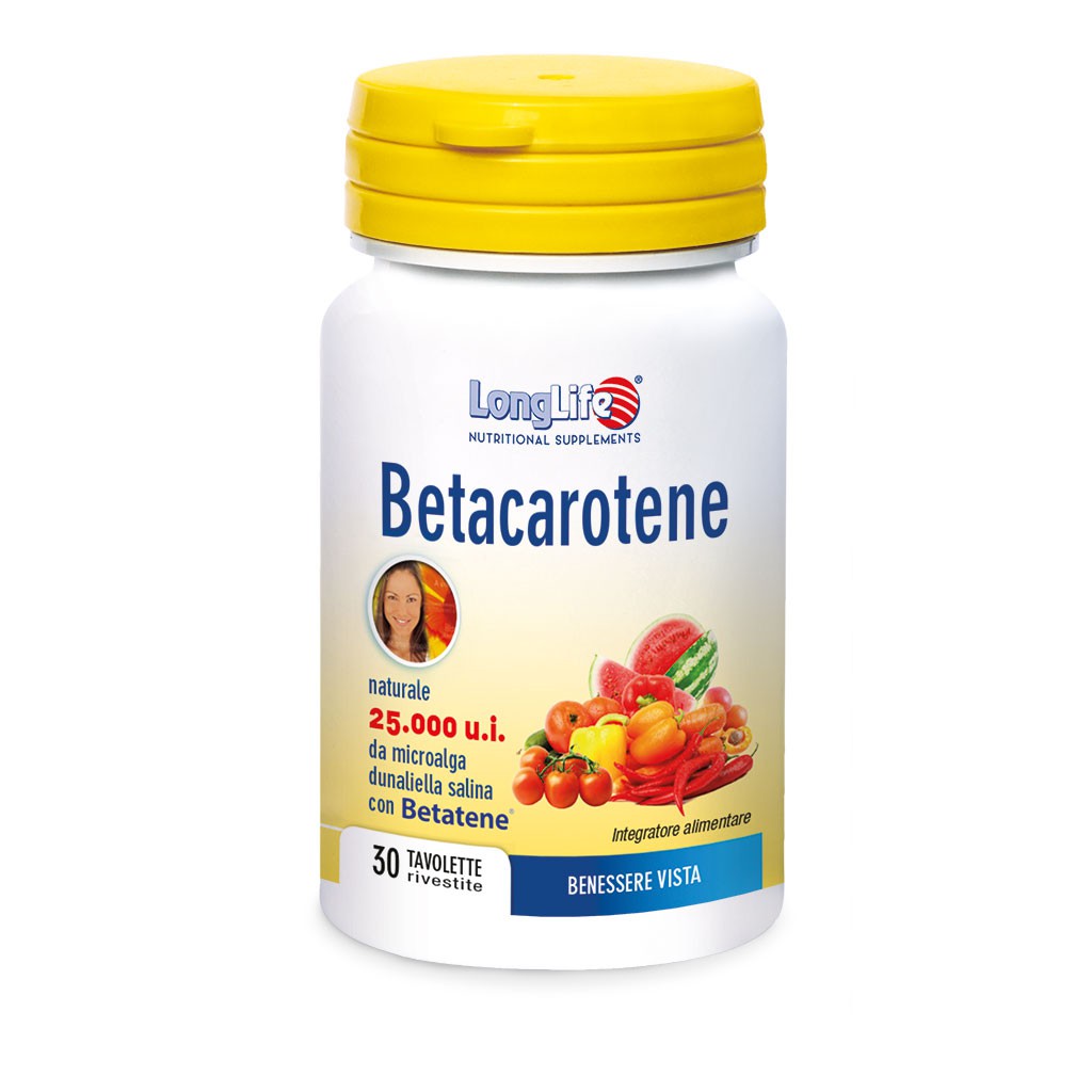 LONGLIFE BETACAROTENE 30CPR