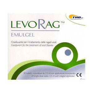 LEVORAG EMULGEL 20TUB 3,5ML