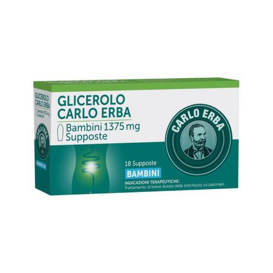 GLICEROLO*BB 18SUPP 1375MG