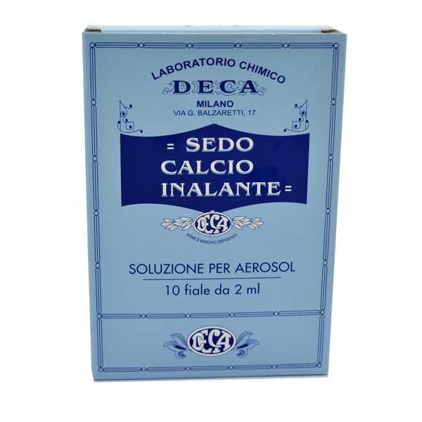 SEDO CALCIO INALANTE 10F 2ML