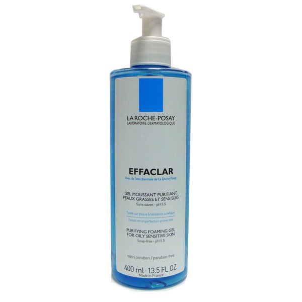 EFFACLAR GEL MOUSSANT 400ML