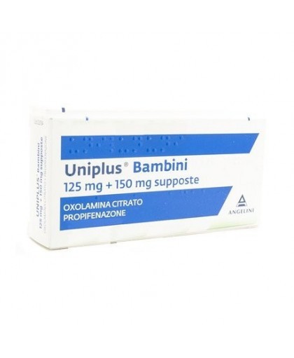 UNIPLUS*BB 10SUPP 125MG+150MG