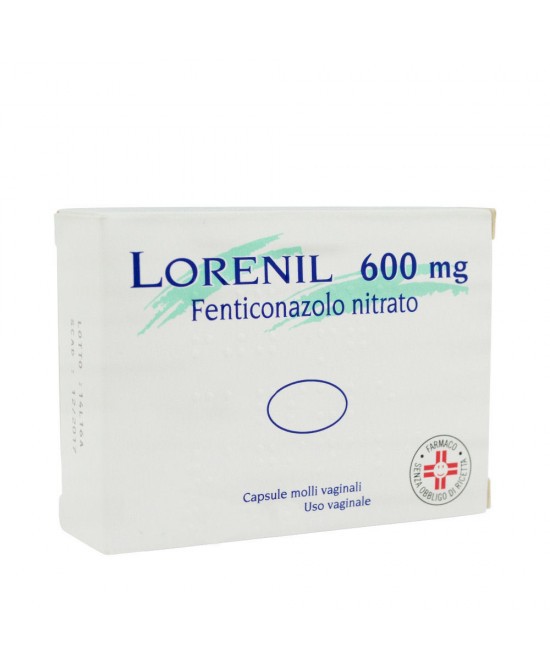 LORENIL*1CPS MOLLI VAG 600MG