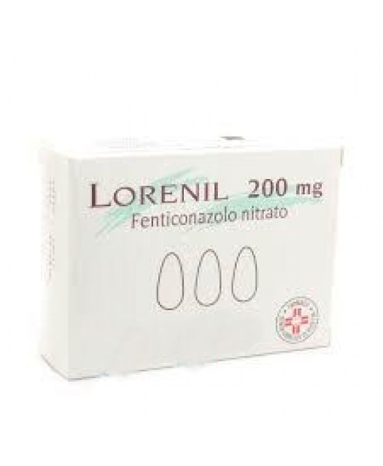 LORENIL*3CPS MOLLI VAG 200MG