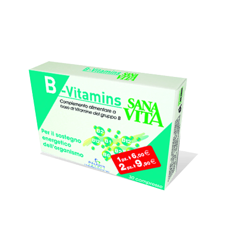 SANAVITA B-VITAMINS 30CPR
