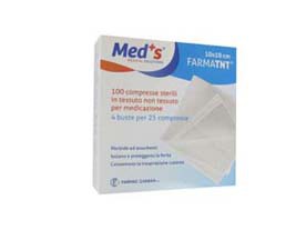 GARZA MEDS TNT 10X10CM 100PZ