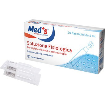 MEDS SOLUZIONE FISIOL 20FL 5ML