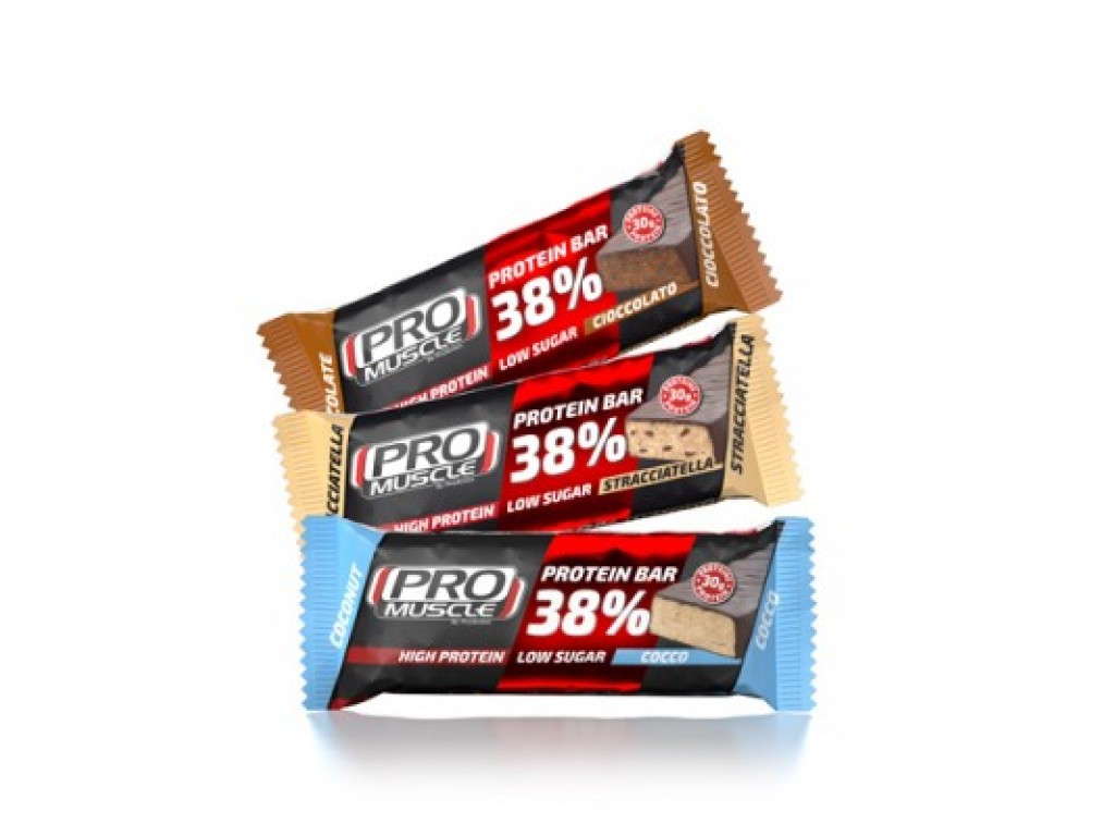 PROMUSCLE PROTEIN BAR COCCO80G